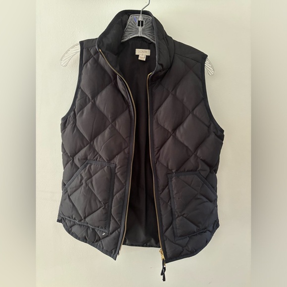 J. Crew Factory Jackets & Blazers - Black quilted jcrew vest